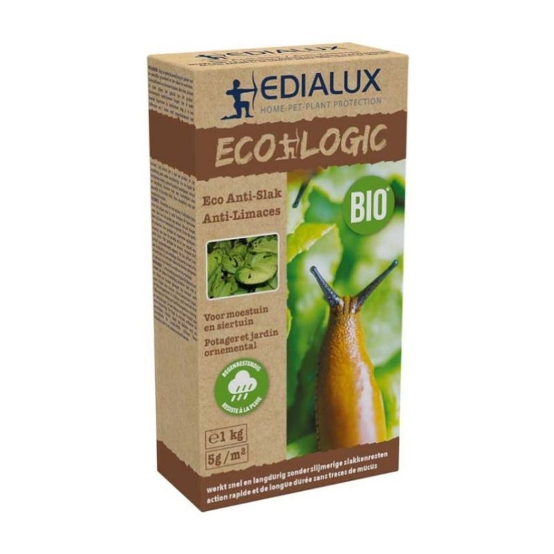 Edialux Eco Anti-Slak Natuurlijke Slakkenkorrels 1kg
