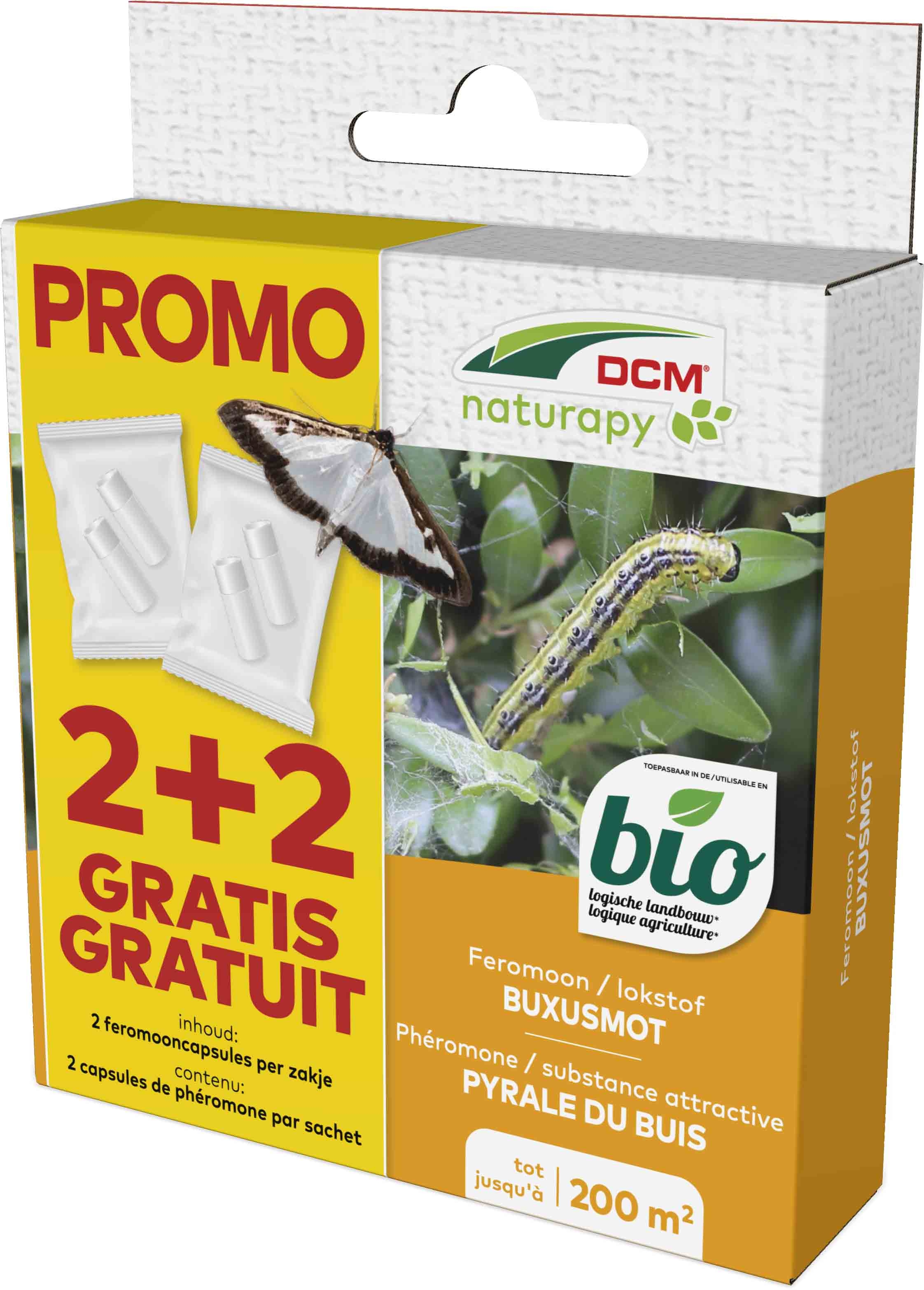 Feromooncapsules buxusmot 2 + 2 gratis PROMOTIE