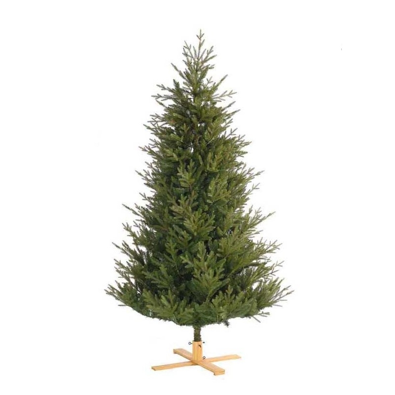 Kunststof kerstboom Woody XL 228 cm