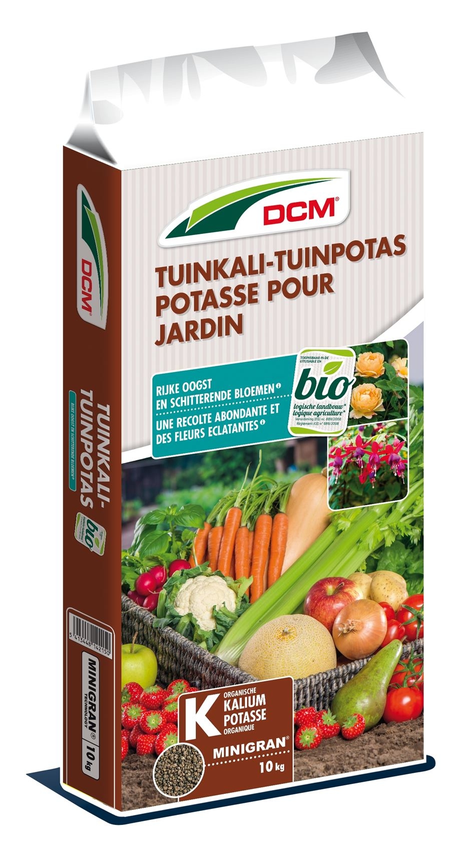 DCM Bio Tuinkali - Tuinpotas kalium 10Kg