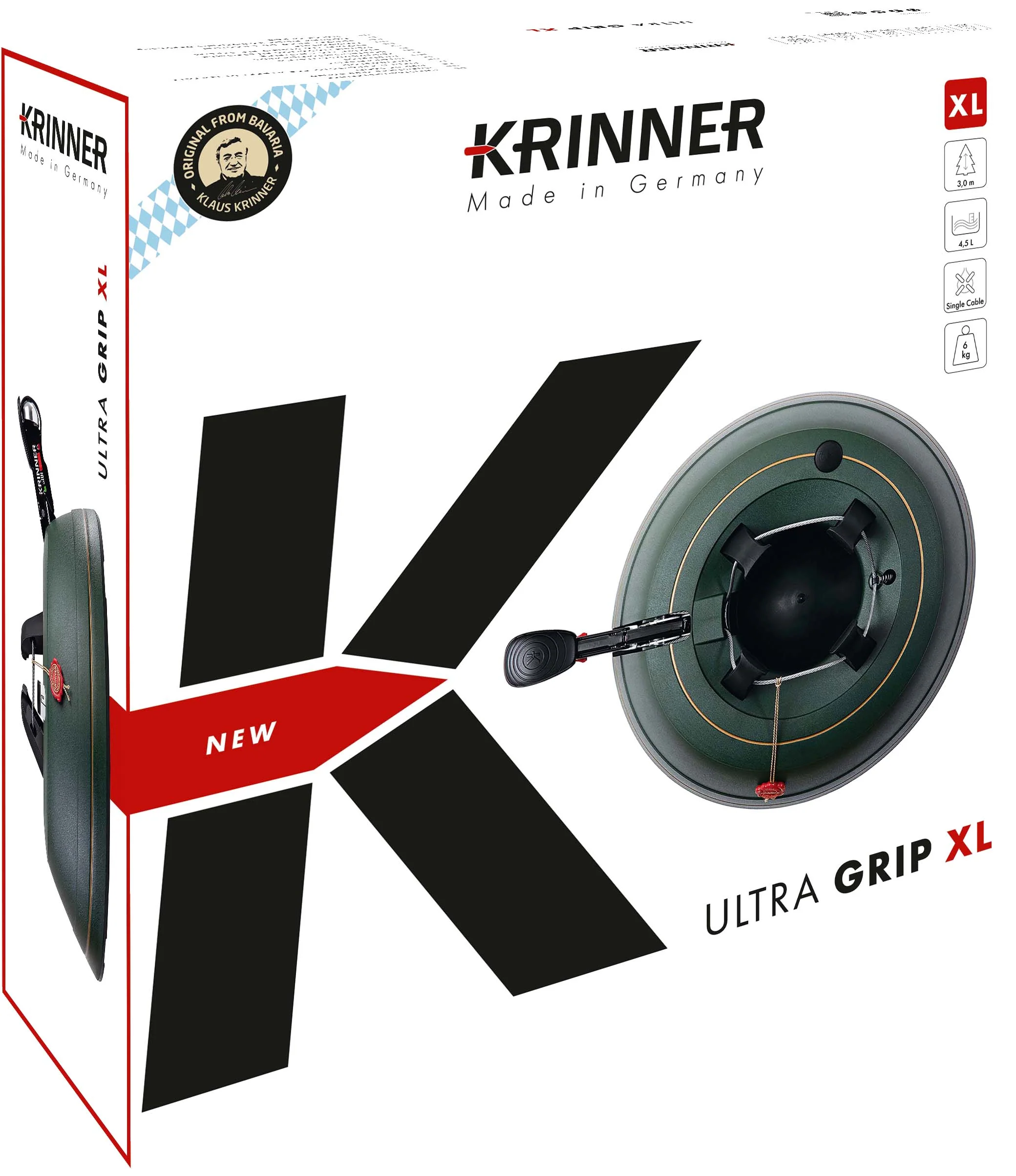 Krinner Ultra Grip XL Kerstboomvoet voor Nordmann tot 3 m