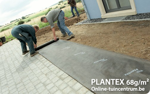 Rol Plantex Premium gronddoek, ideaal voor onkruidbestrijding in de tuin.