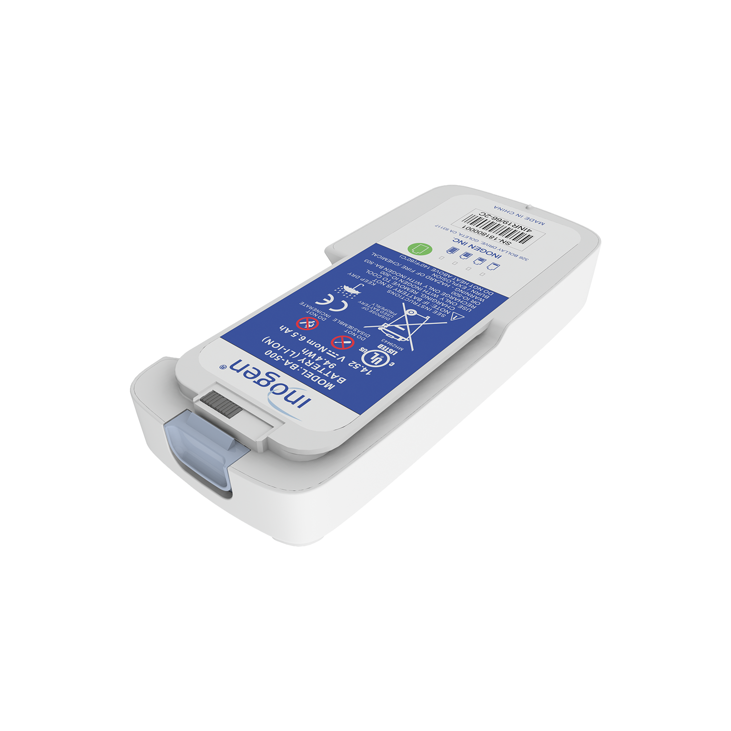 8 cell Akku für Inogen One G5 / Rove 6 8-Cell-Akku für Inogen One G5 und Rove 6 – kompakter Ersatzakku für zuverlässige mobile Sauerstoffversorgung