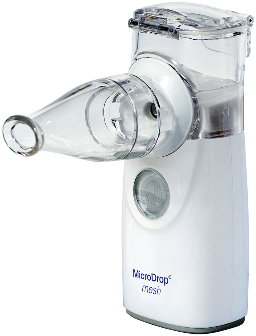 MicroDrop Mesh – leises, tragbares Inhalationsgerät mit Mesh-Technologie für effektive Inhalation bei Atemwegserkrankungen