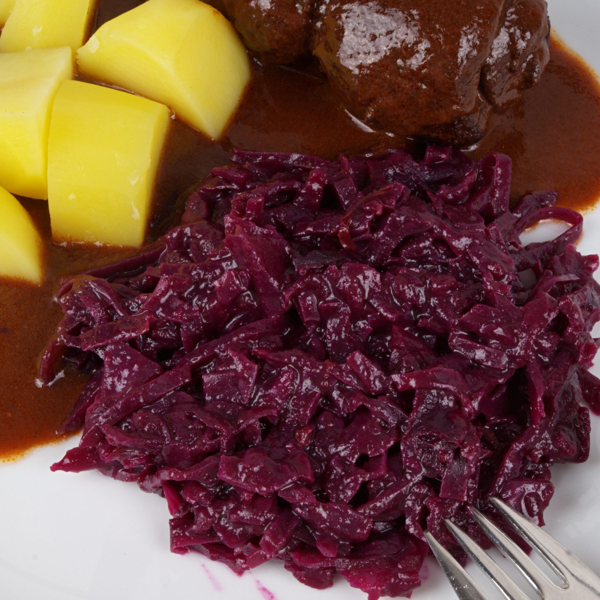 Festtags Rotkohl