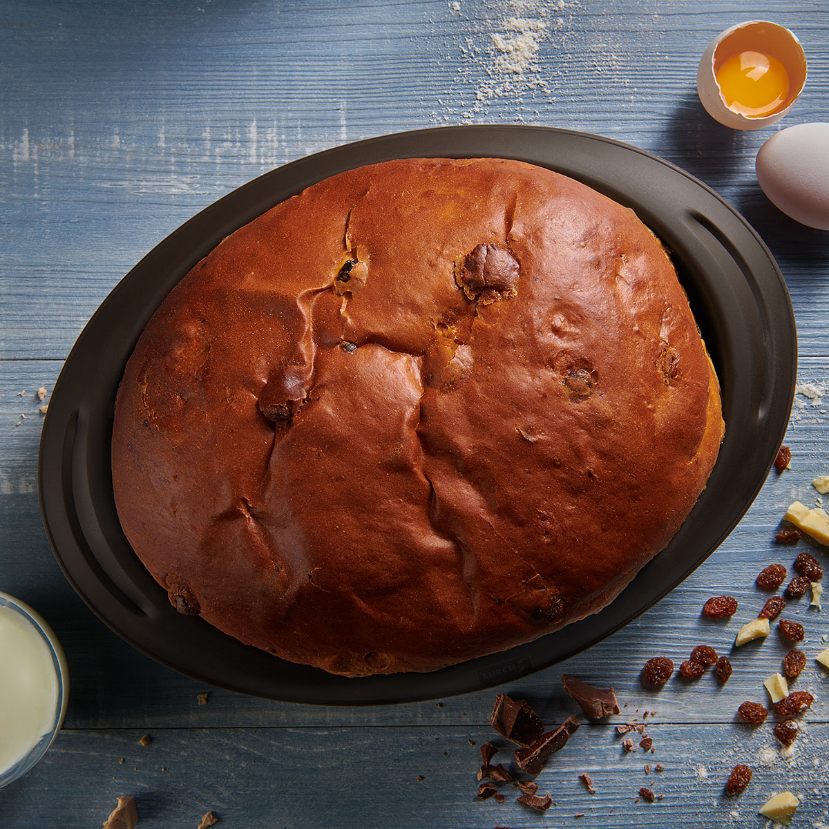 Schokoladen-Rosinen-Stuten Schokoladen-Rosinen-Stuten