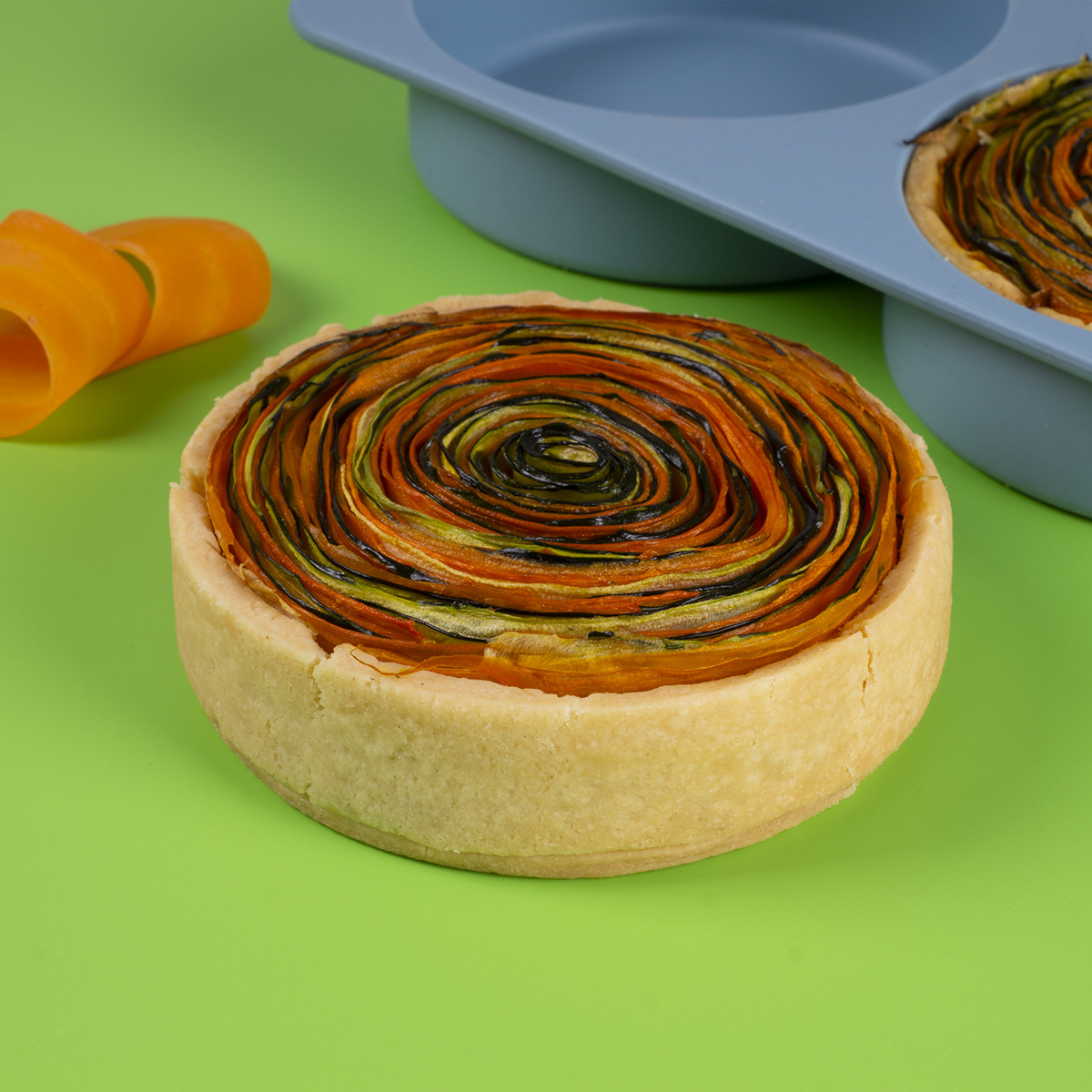 Kleine Gemüse-Quiche Rezept Kleine Gemüse-Quiche Rezept