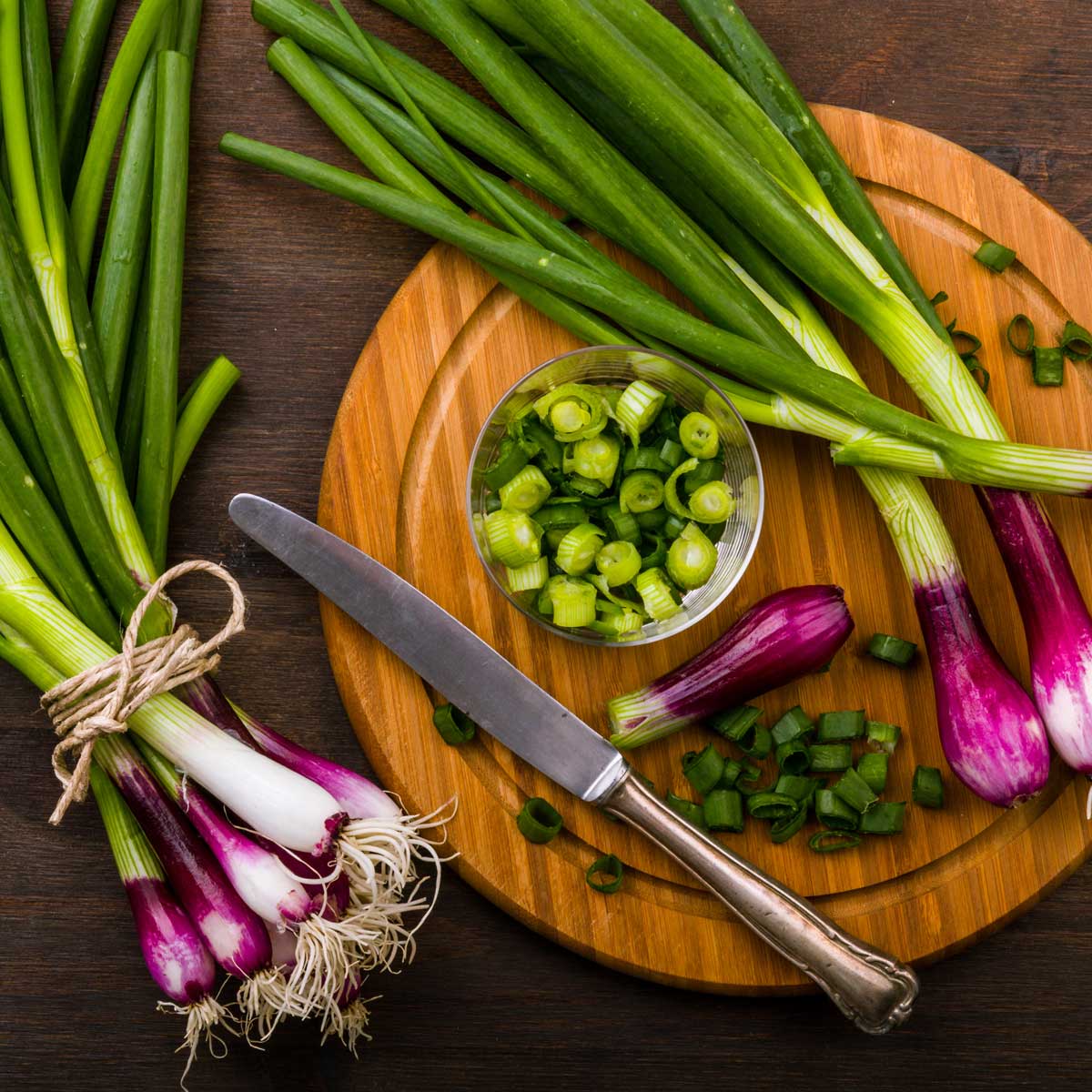 Winterzwiebeln - Lauchzwiebeln Wintergemüse Ratgeber