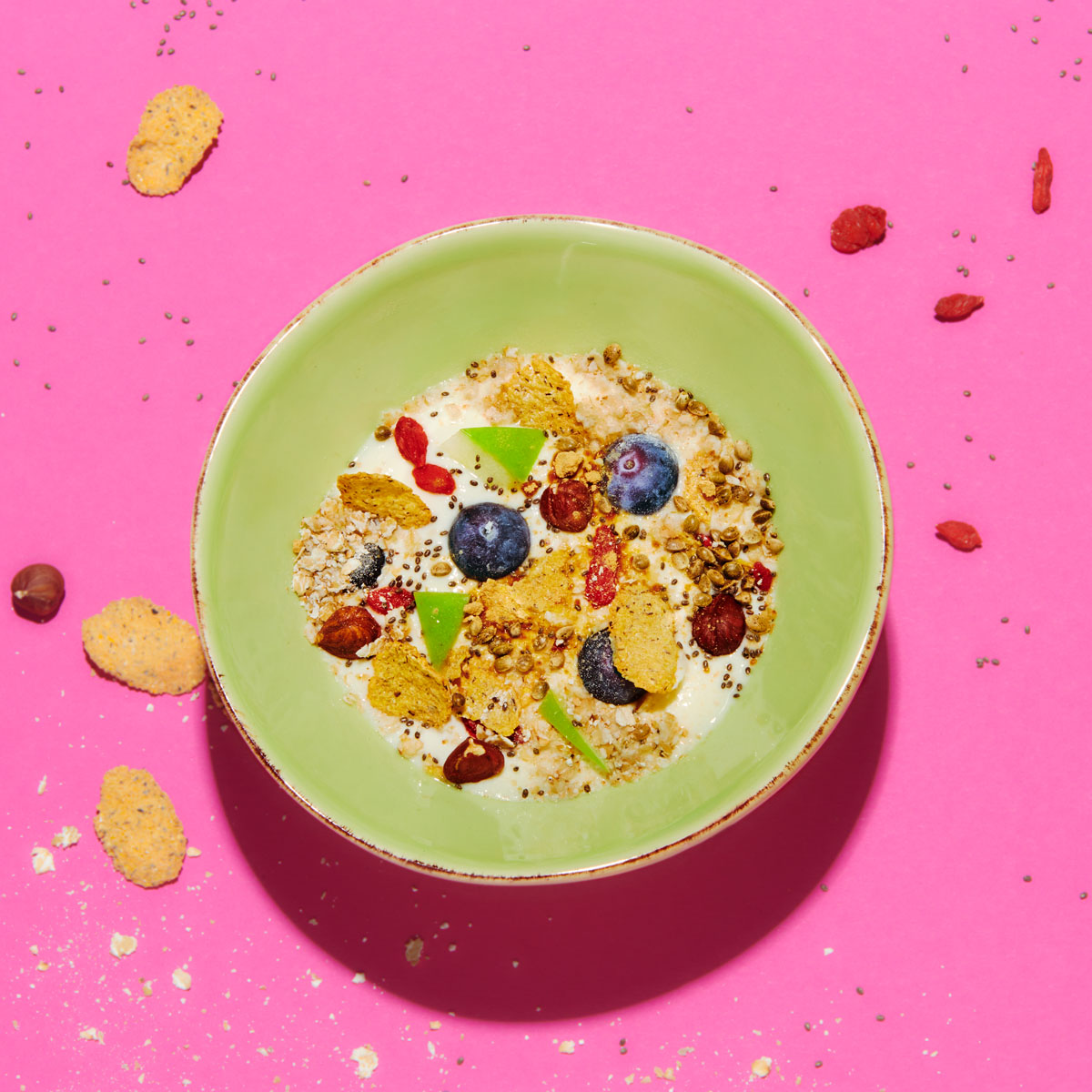 Mein Müsli Superfoods kombiniert gesunde Super-Inhaltsstoffe zu einer kraftvollen Frühstücksmischung, die dir Energie und Wohlbefinden für den Tag schenkt. Richtig zubereitet mit dem Lurch Tango Universalmesser.