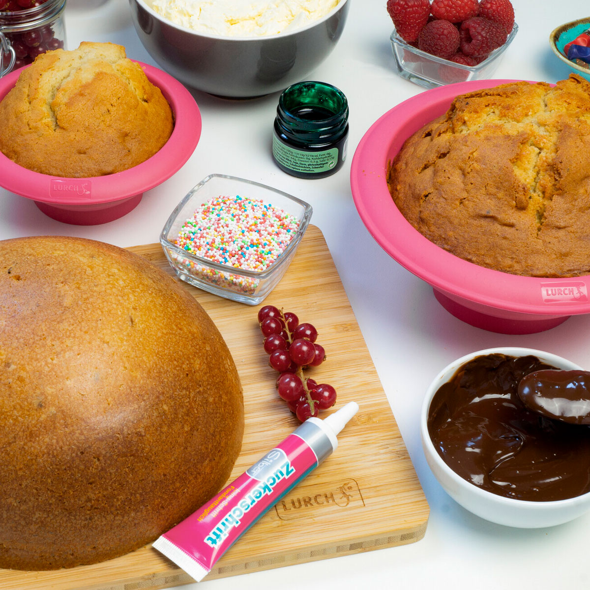 Stampo Per Cake Pops A Forma Di Cuore - In Silicone Platino, Per 20 Cake Pops, Con Bastoncini, Rosa - Foto 11