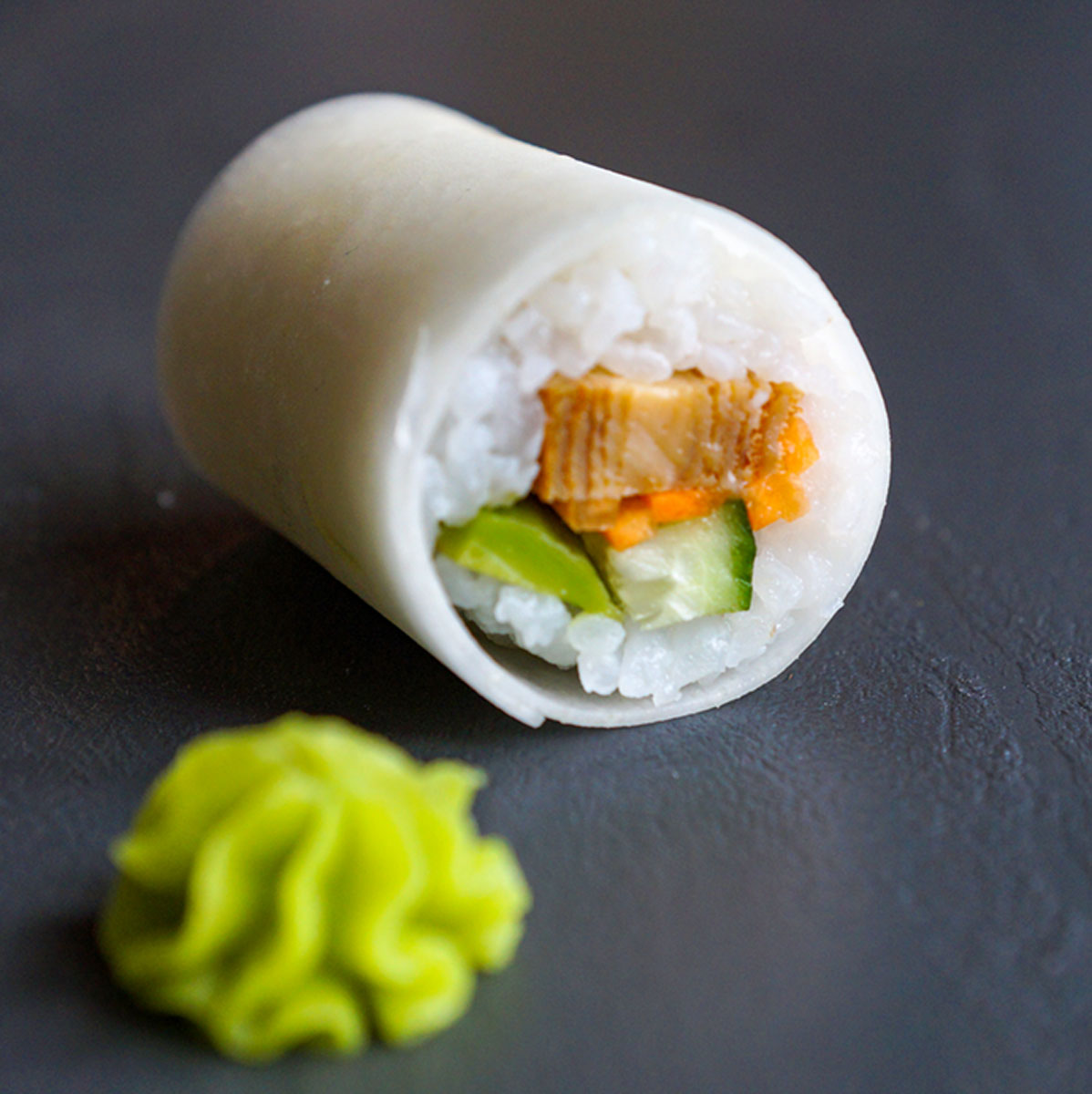 Gemüse Sushi: Gemüse-Tamago