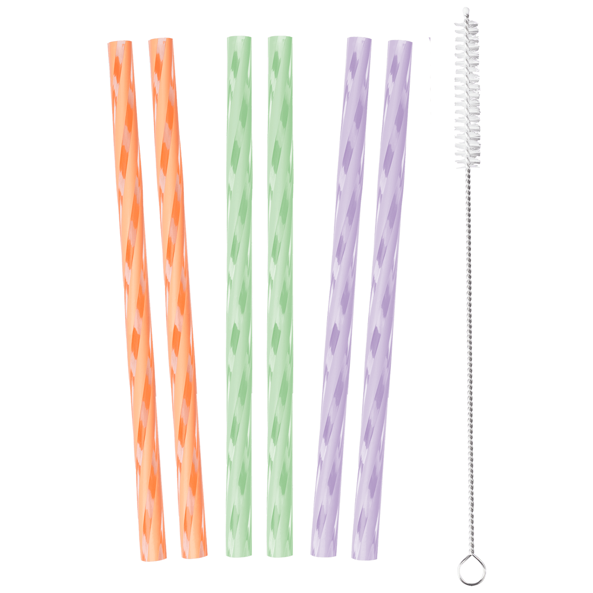 Lurch Trinkhalme Silikon 20cm Summer Fun