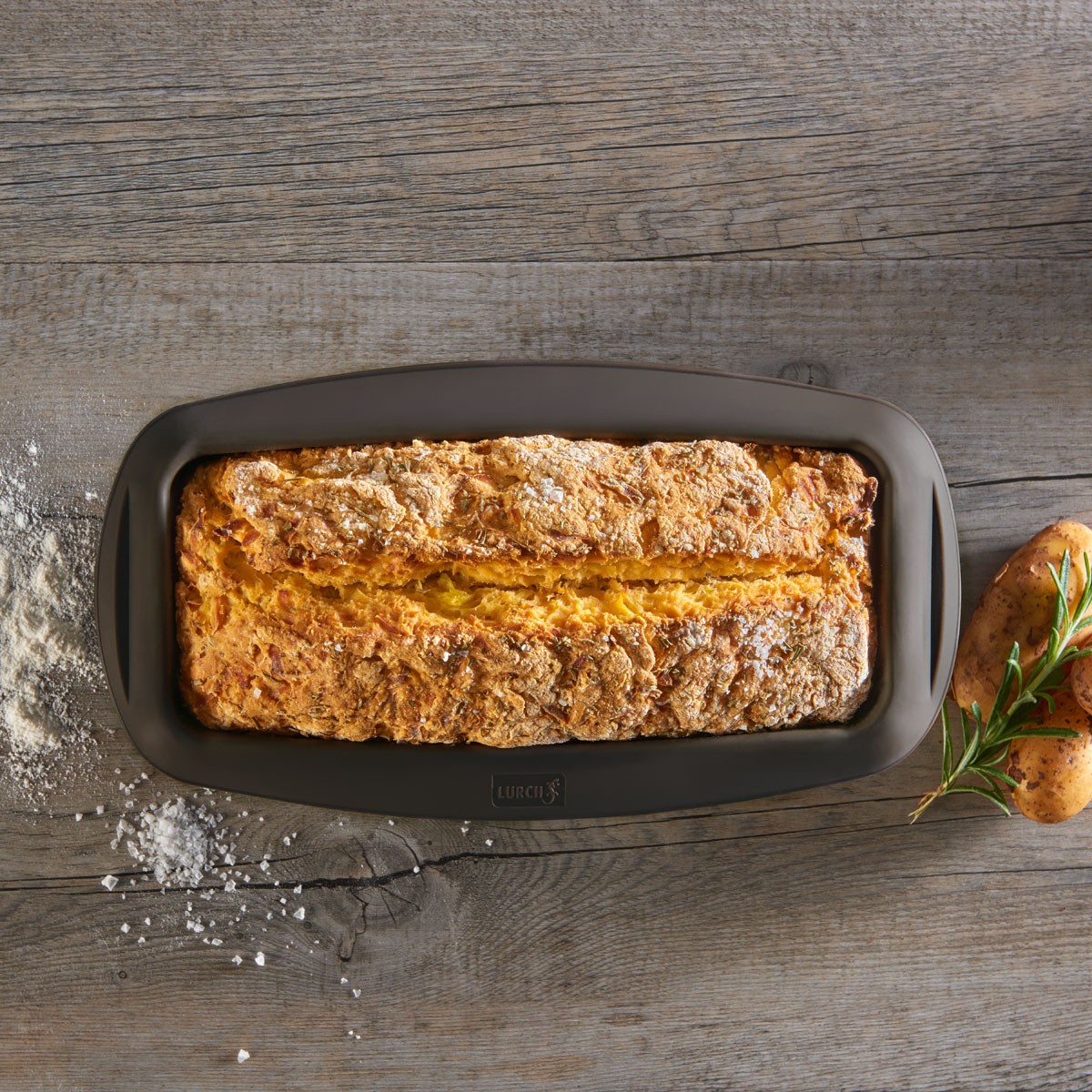 LURCH silicone baking mould 25x9x6.5cm - bake bread, loaf cakes and more