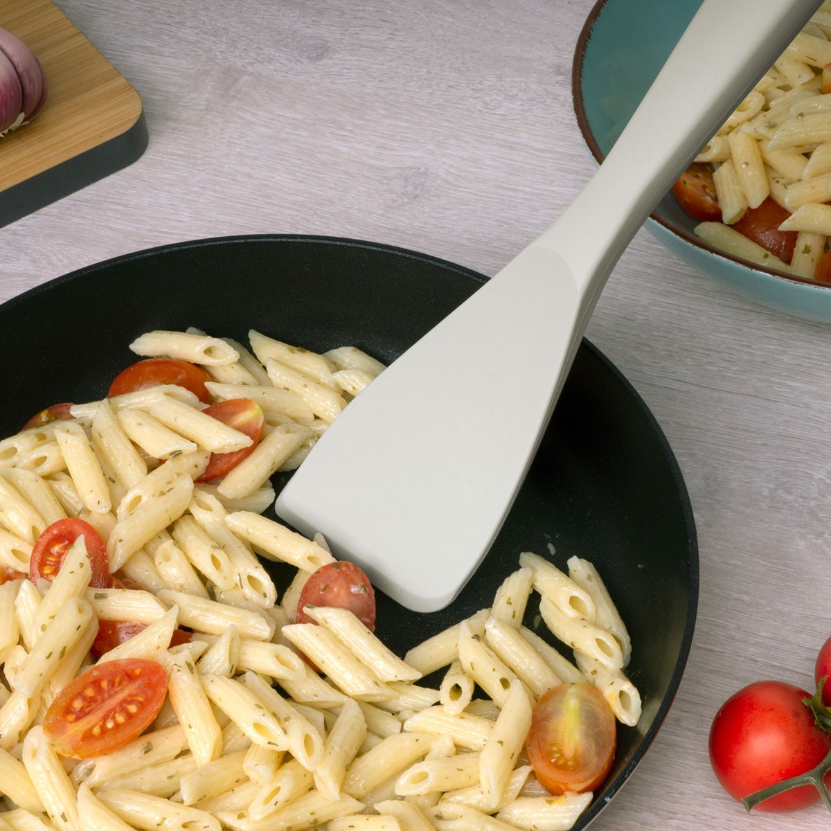 LURCH Smart Tool Flipper Spatula 28cm silicone | Light grey | 00240004