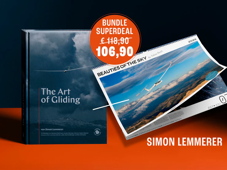Bundle: The Art of Gliding + Tobias Barth Segelflugkalender