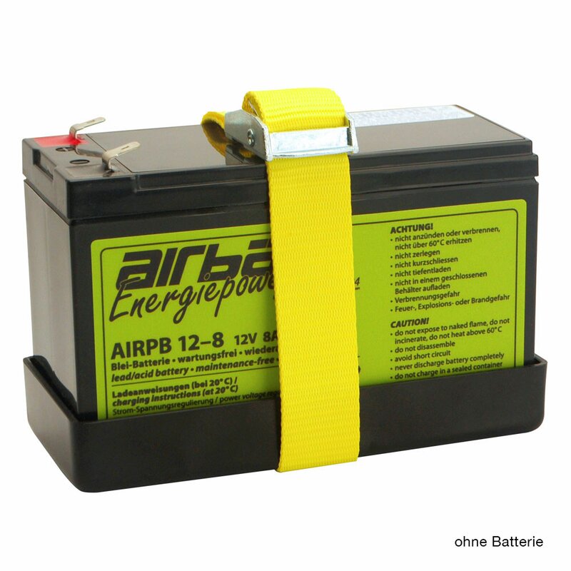 AIRBATT BH65 Batteriehalterungsschale mit Gurtband