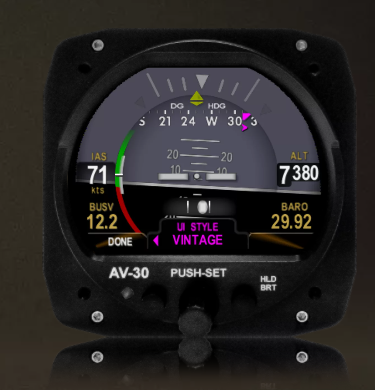 av30 AV30 EFIS von uAvionix