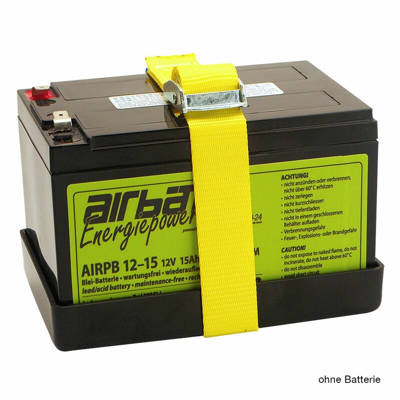 AIRBATT BH98 Batteriehalterungsschale mit Gurtband