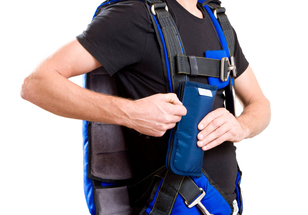 Notfalltasche ohne Inhalt - Fallschirmbefestigung