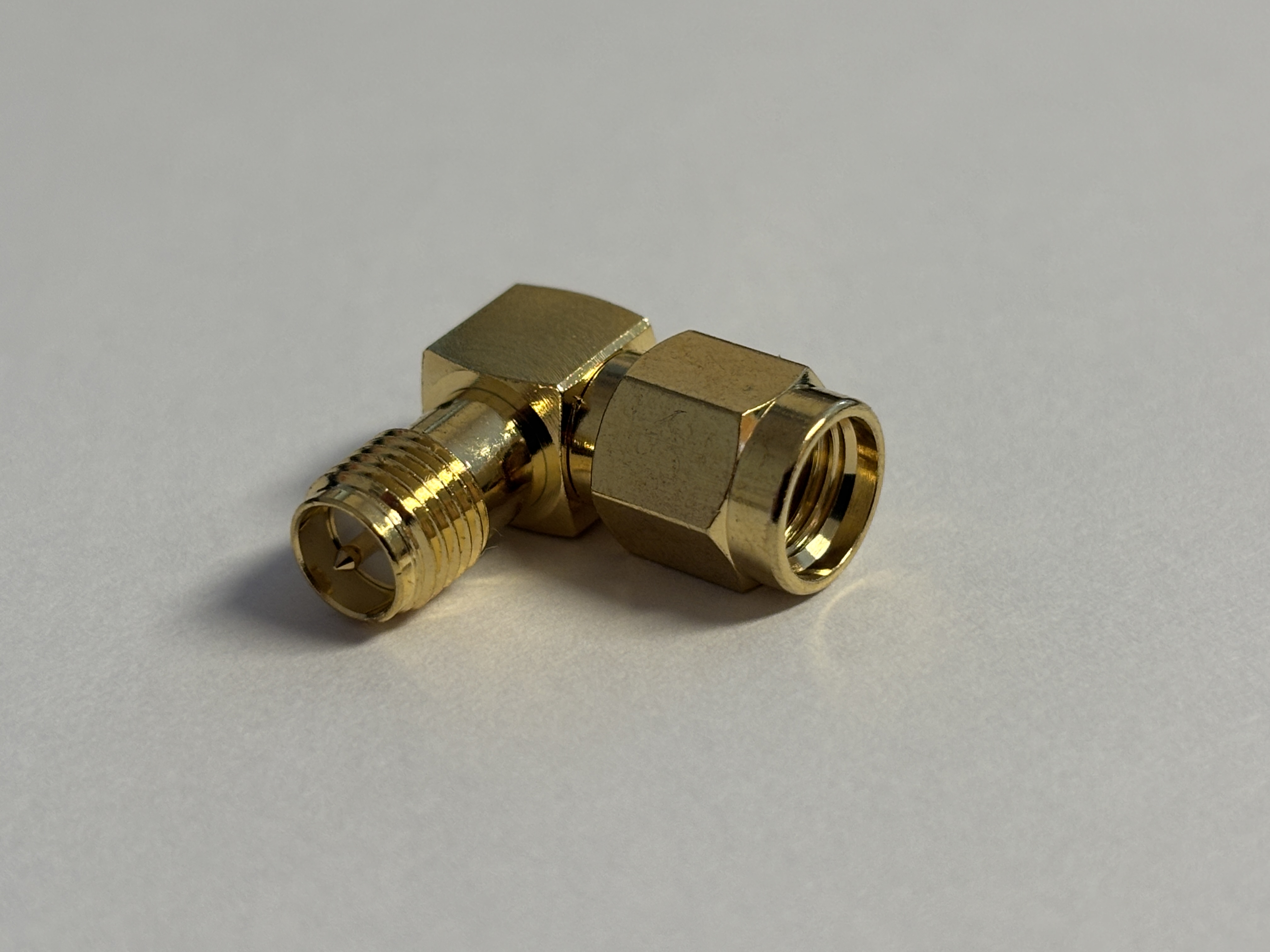 RP SMA Winkel Stecker/Buchse