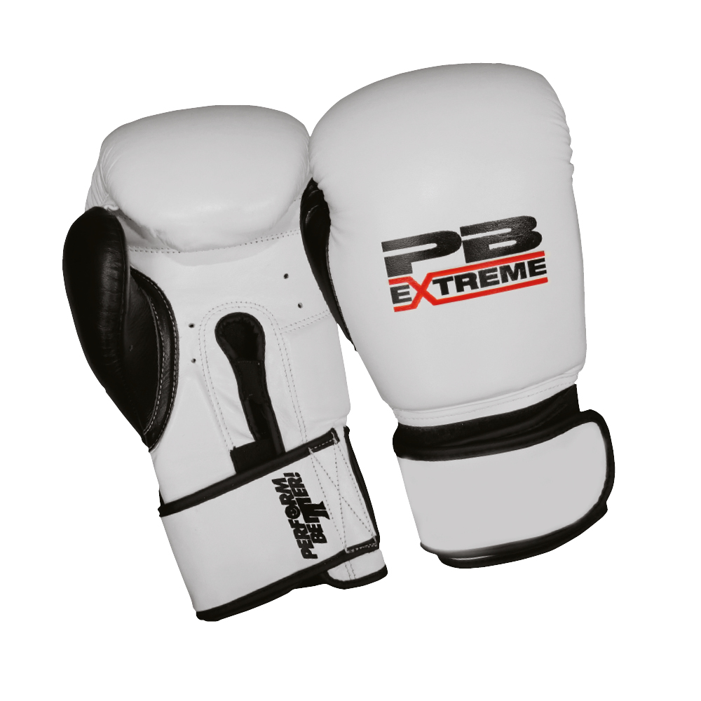 PB Extreme Fitness Boxhandschuhe Weiß (Paar)