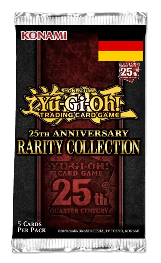 25th Anniversary Rarity Collection Booster 1. Auflage (de)