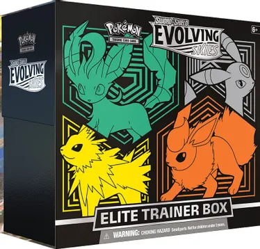 Sword & Shield Evolving Skies Elite Trainer Box Evolutions Version 2 (en)