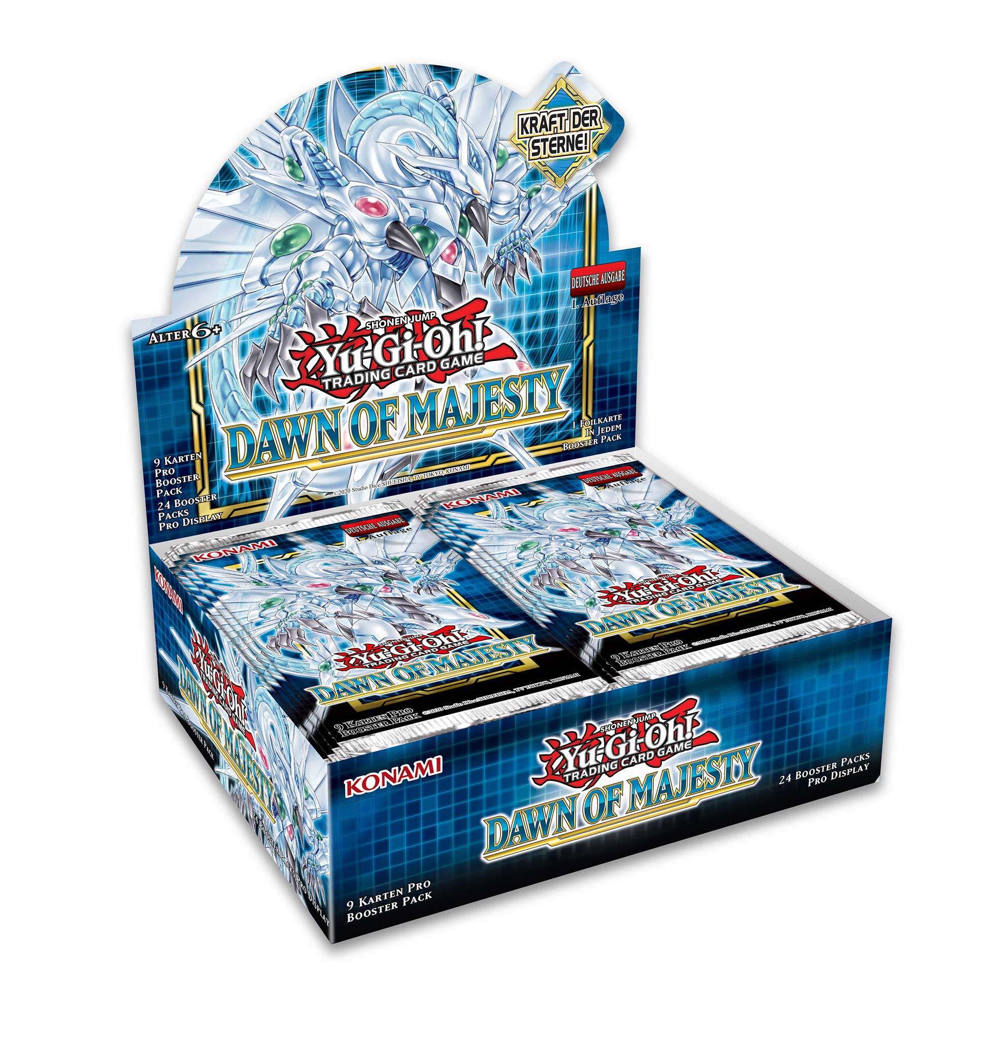 Yugioh Dawn of Majesty Display first Edition 