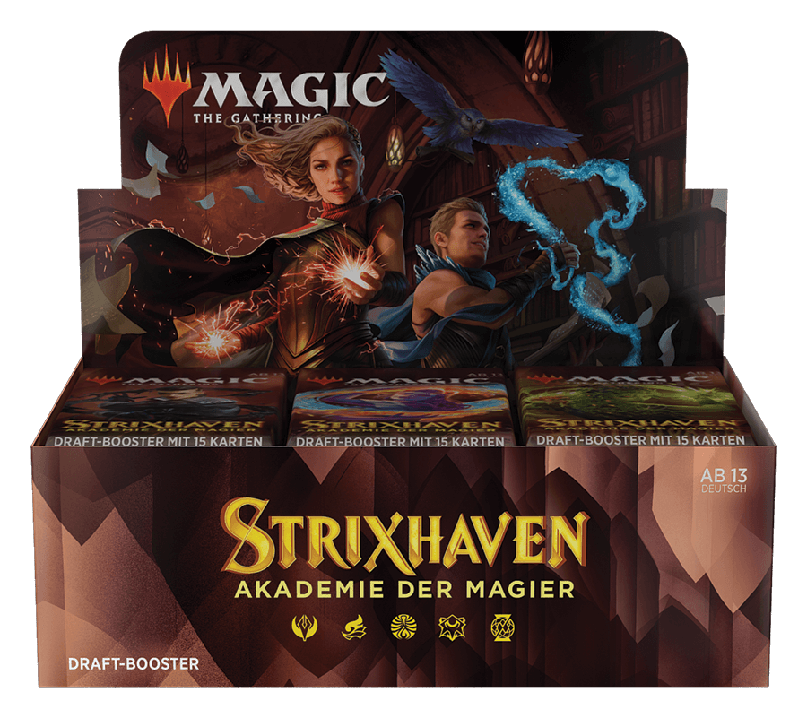 Strixhaven Schule der Magier: Draft-Booster-Display (de)