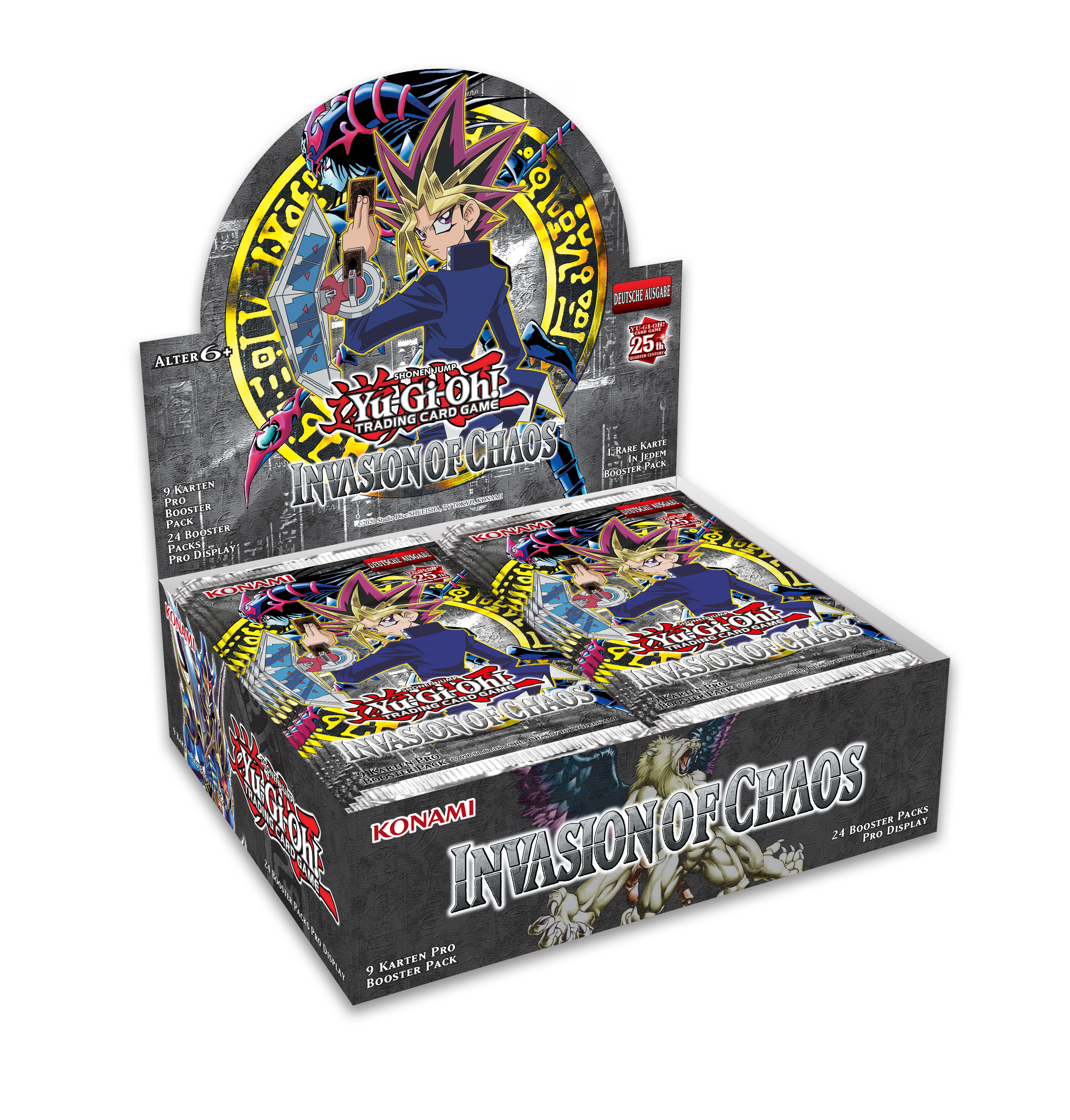 Invasion of Chaos Booster Display (24 Booster) 25th Anniversary Edition (de)