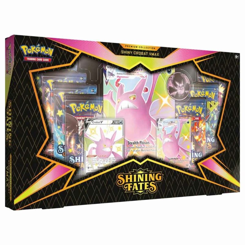 Pokemon Karten Shining Fates Premium Collection Shiny Crobat VMAX (en)