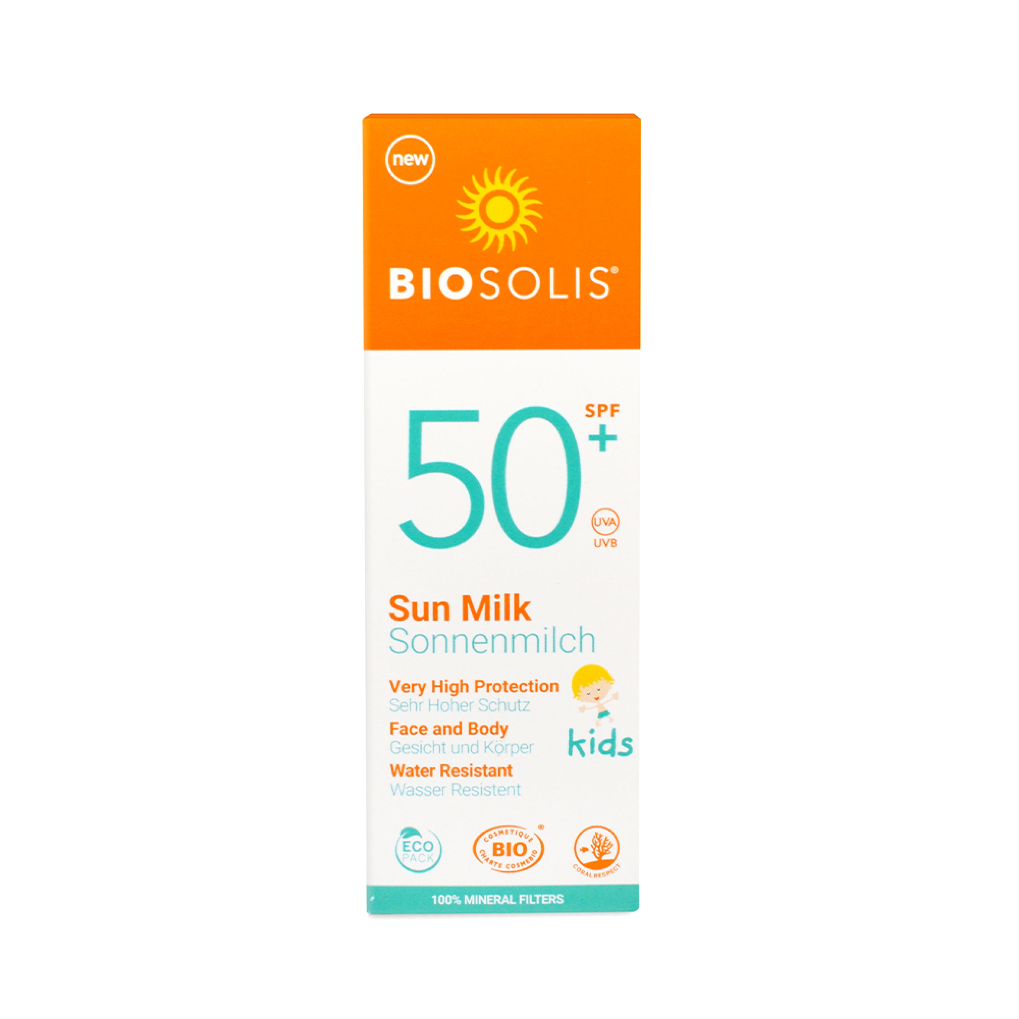 Latte solare per bambini SPF 50+
