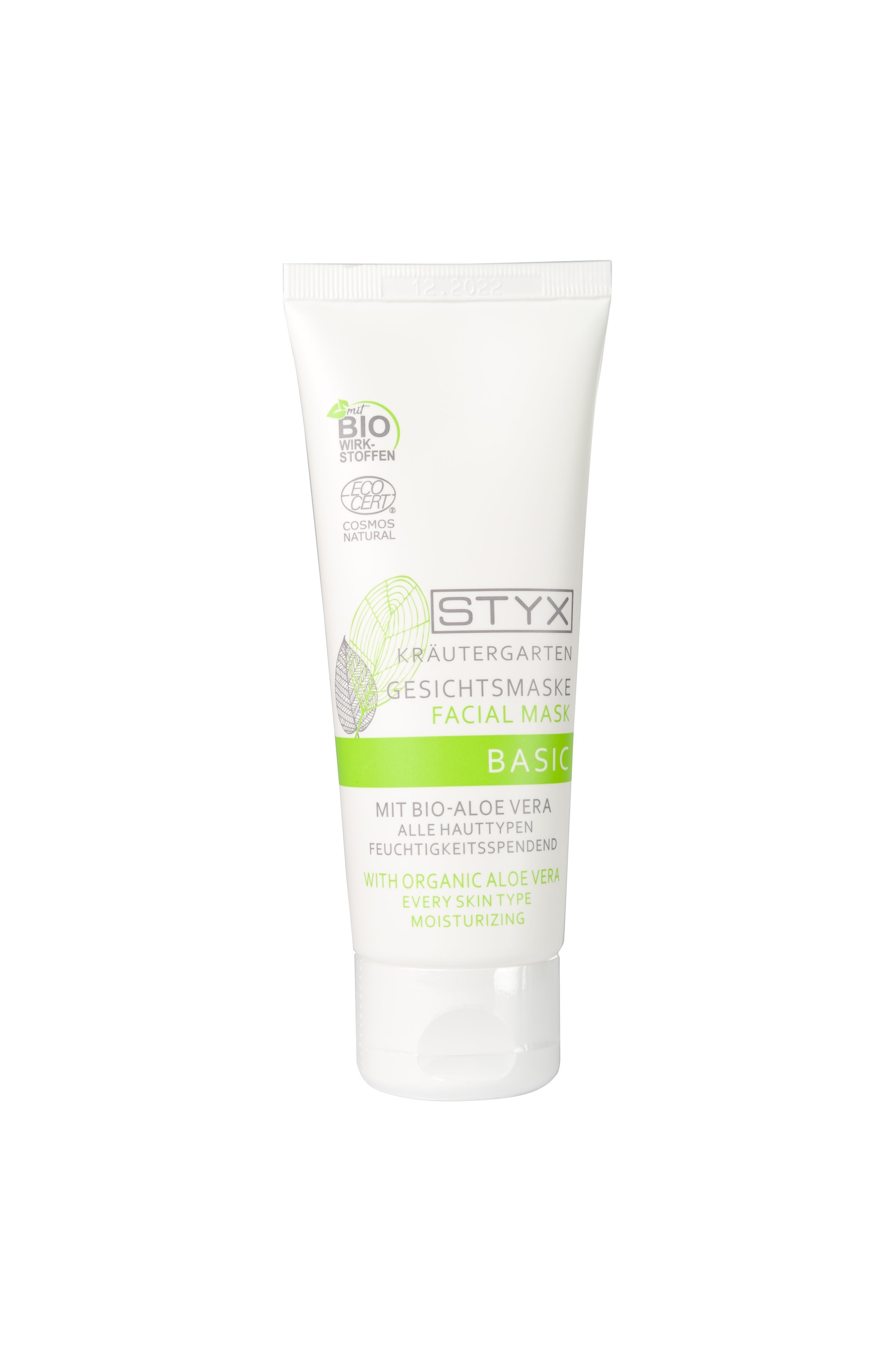 Kräutergarten BASIC Gesichtsmaske mit Bio Aloe Vera