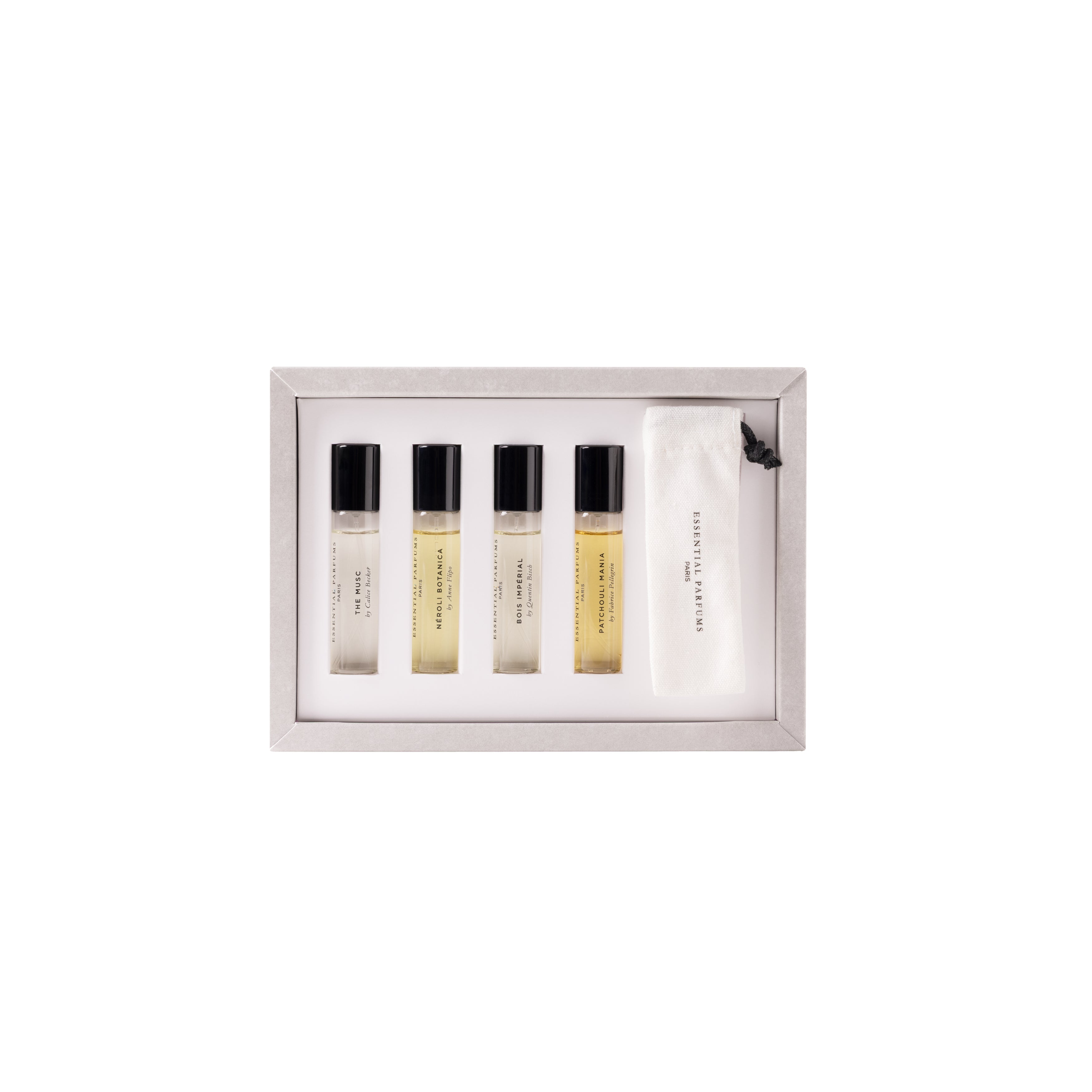 Parfumprobe, Duftsets, Minikasten, Roll-on Fläschchen, Reisegröße
