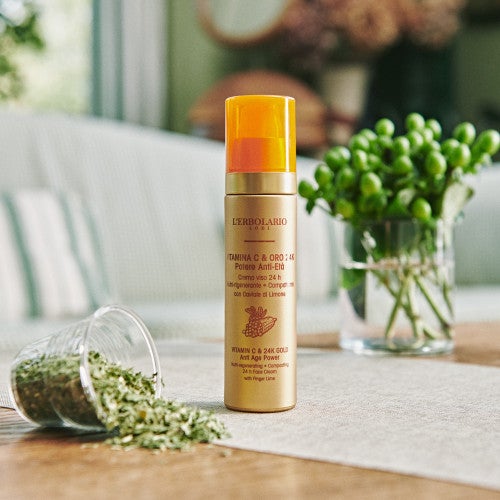 VITAMINE C & OR 24K Crème visage anti-âge 24h