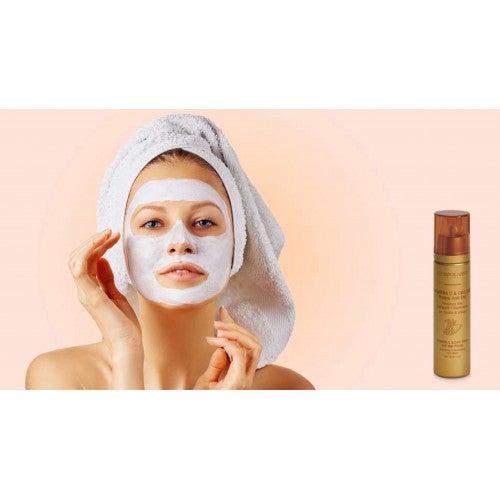 Maschera viso anti-età alla VITAMINA C e ORO 24K
