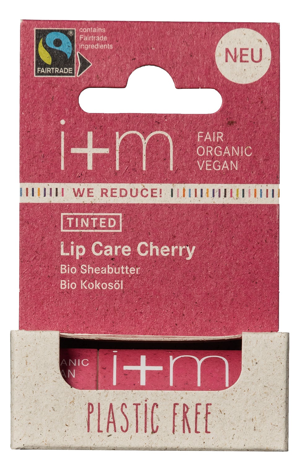 WE REDUCE Soin teinté pour les lèvres Cerise