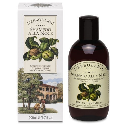 WALNUSS Shampoo f. fettige Kopfhaut