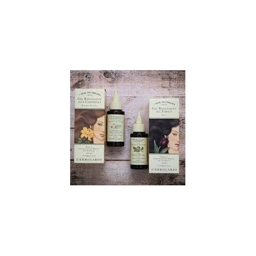 Gel colorante per capelli alla camomilla biondo oro