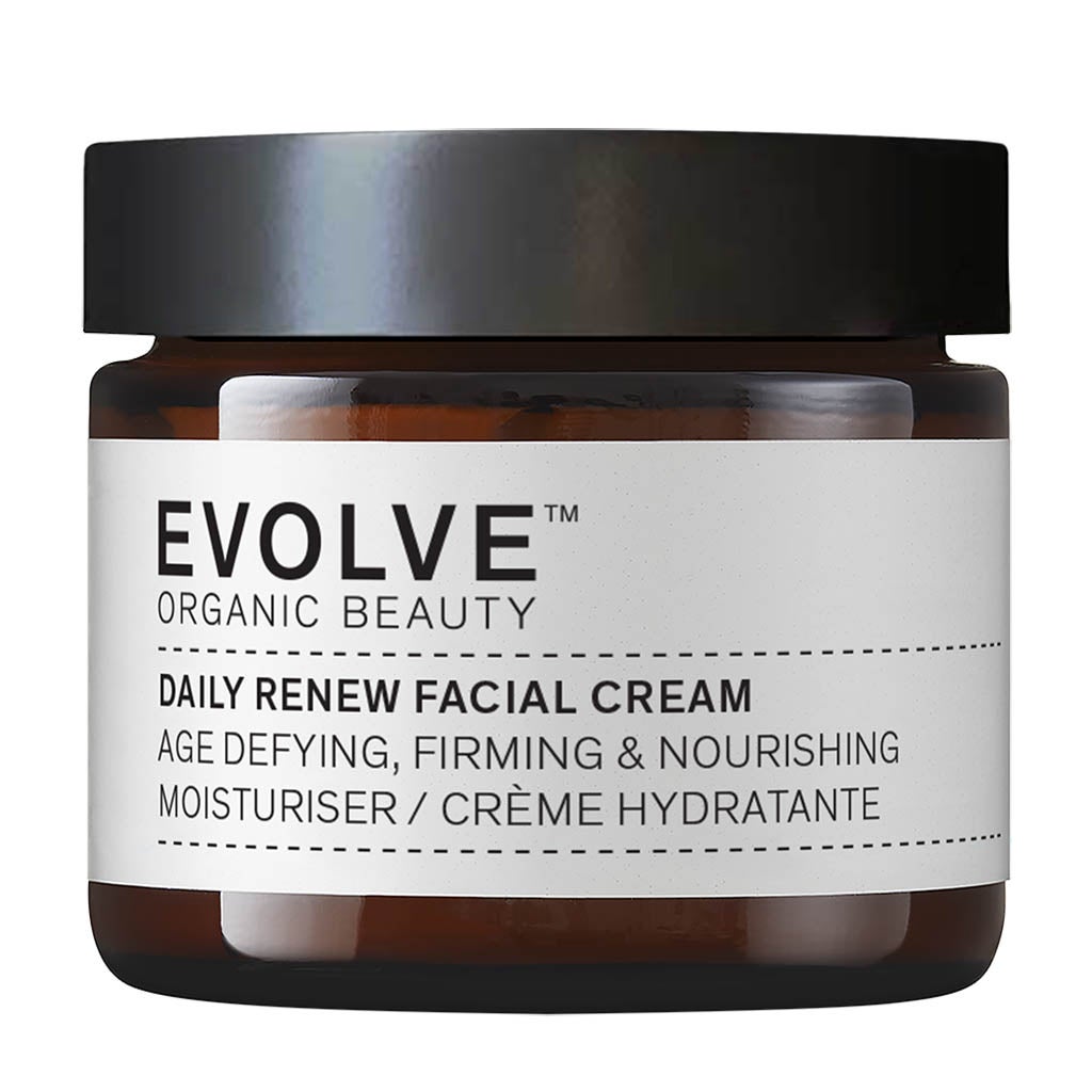 Crema viso Daily Renew Flasche, Kräuterig, Pflanze, Kosmetik, Parfüm