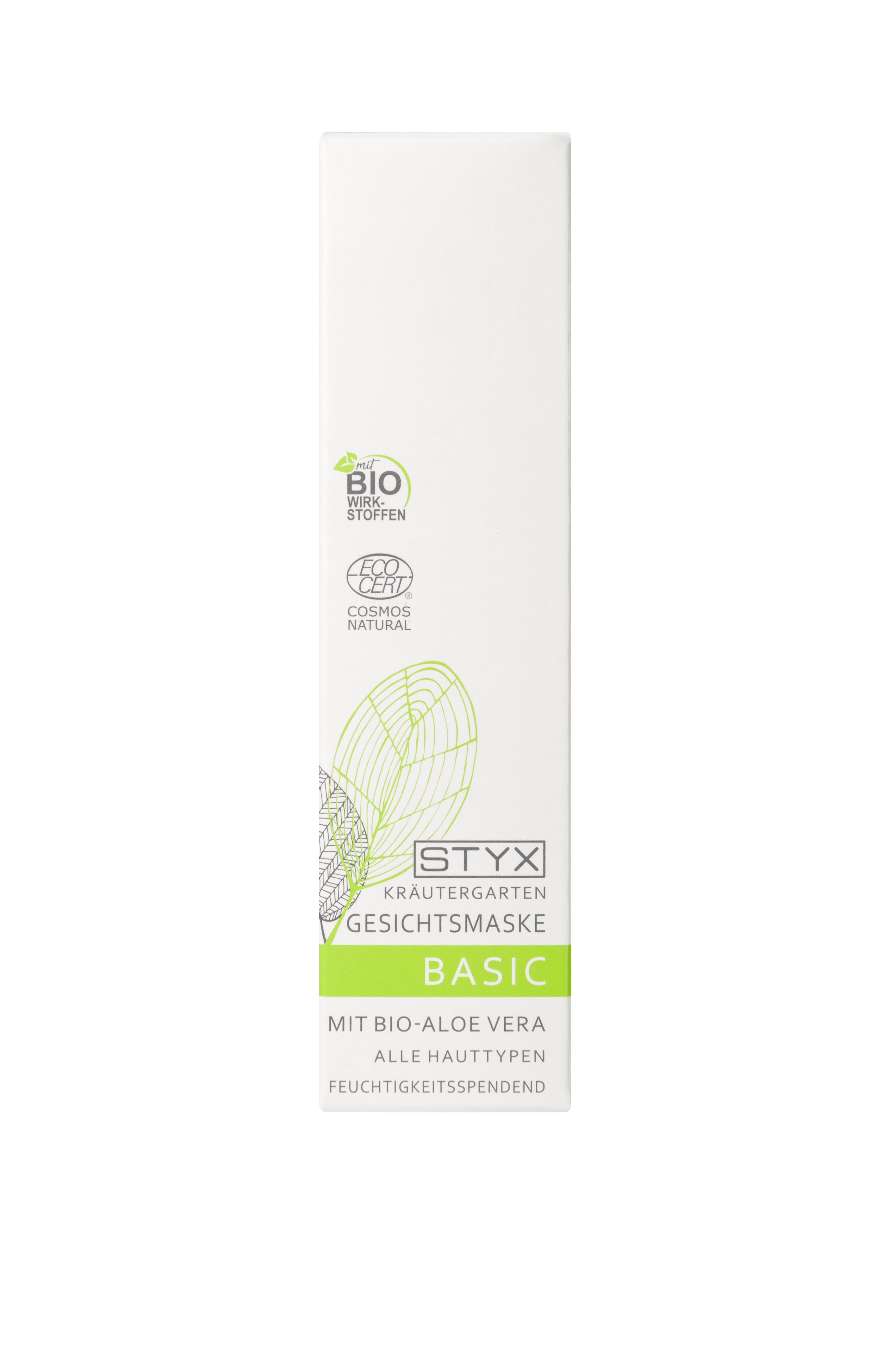 Kräutergarten BASIC Gesichtsmaske mit Bio Aloe Vera