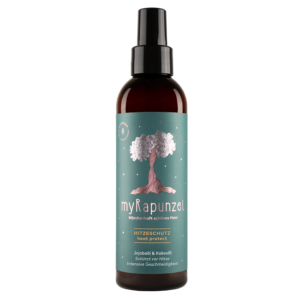 029a-myrapunzel-hitzeschutz Flasche, Lotion