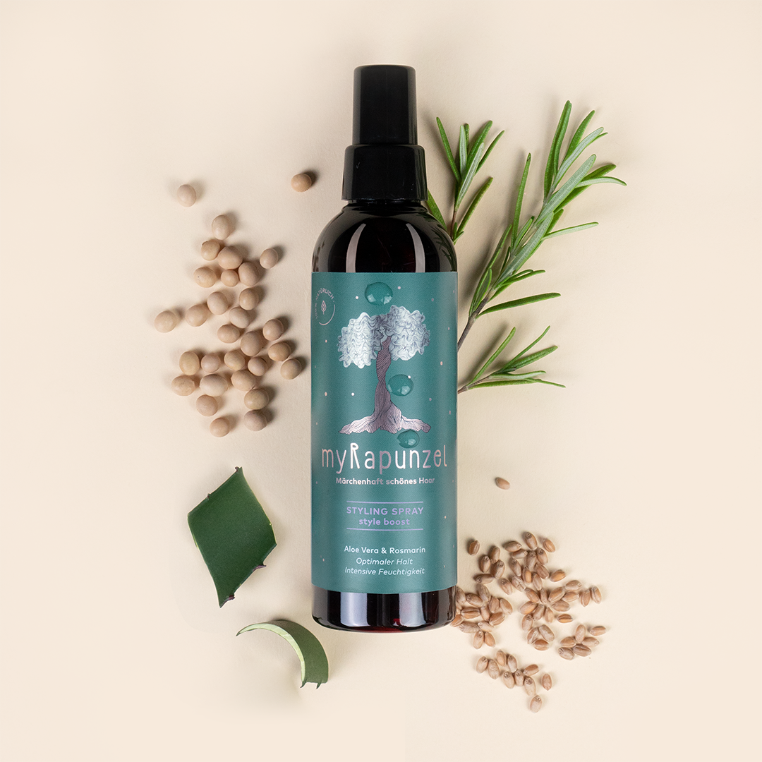 Spray coiffant