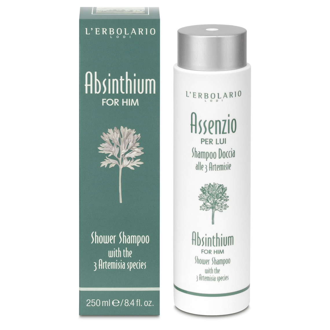 ASSENZIO - Gel doccia e shampoo ABSINTH