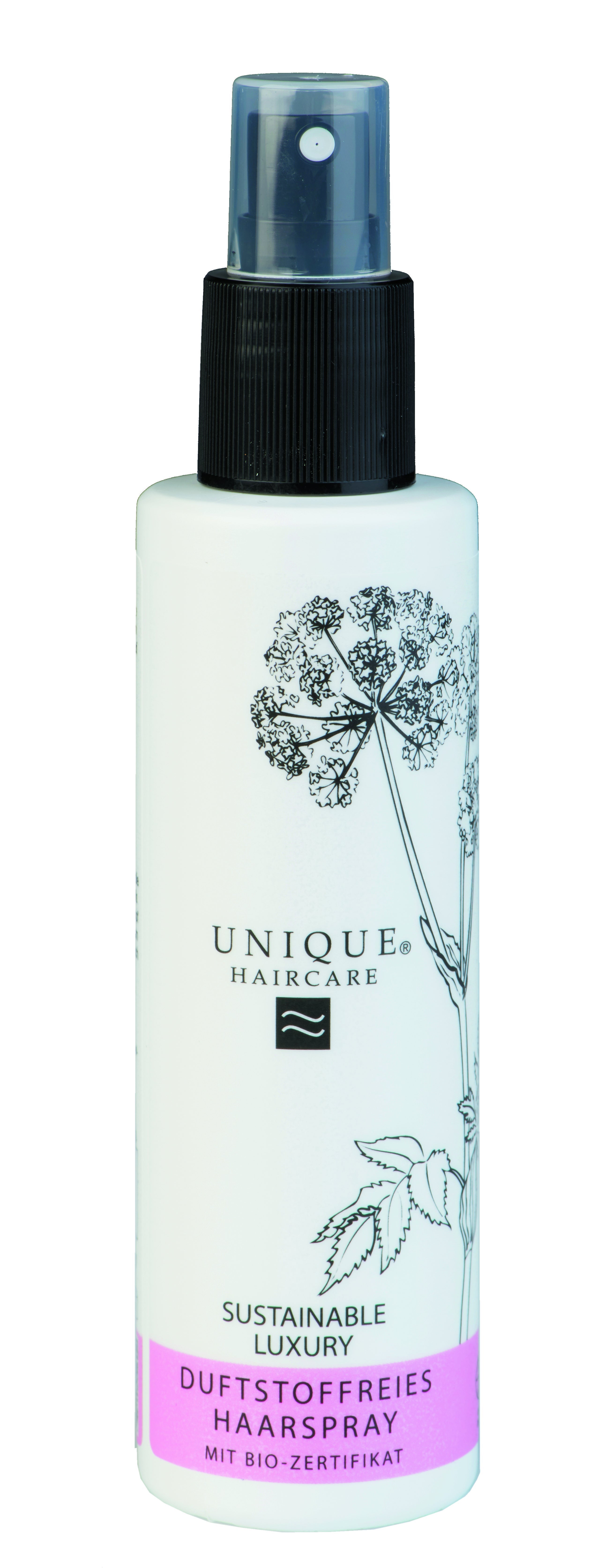 unique-beauty-duftstoffreies-haarspray Neutraler Hairspray