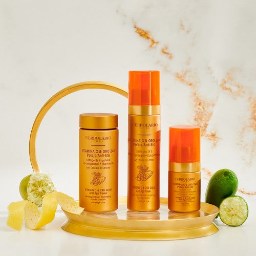 VITAMINE C & OR 24K Crème visage anti-âge 24h