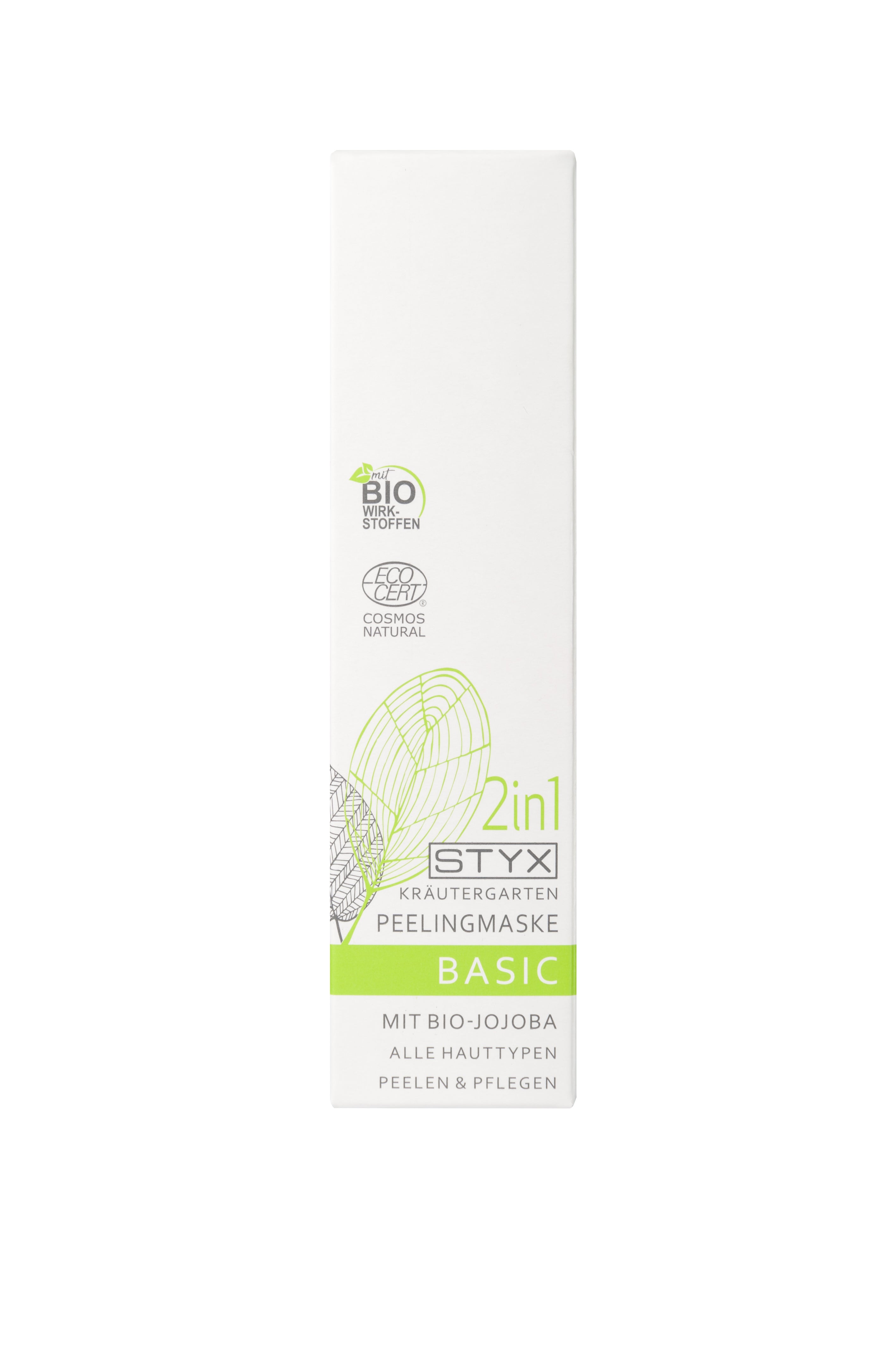 Masque exfoliant BASIC 2en1 avec jojoba bio