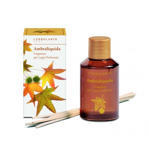 AMBRALIQUIDA Raumduft mit Holzstäbchen