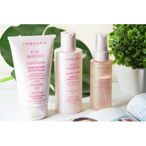 lerbolario-hyaluronsaure-volumen-haarspulung-150ml-5 ACIDE HYALURONIQUE Après-shampooing Volume