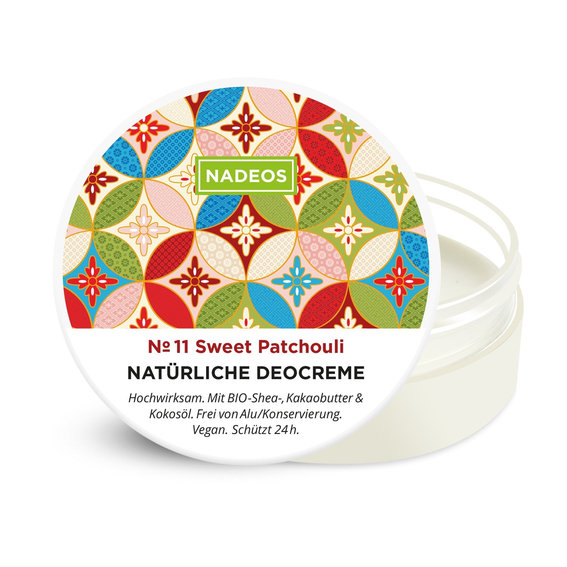 Crème déodorante naturelle Sweet Patchouli